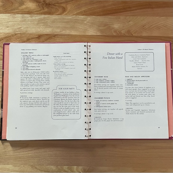 Betty Crocker cookbooks two, Cake and Frosting mix Cookbook and Dinner Parties - Picture 5 of 10